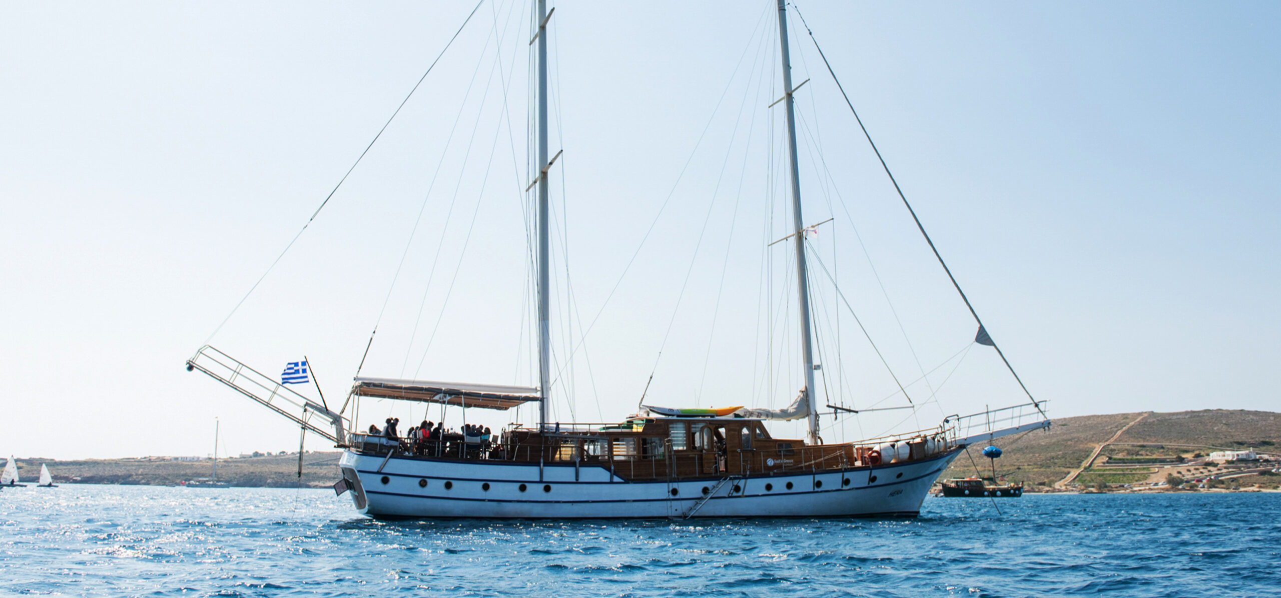 sailing boat cruise greece